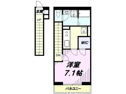 リブリ・O&Y(1K/2階)の間取り写真