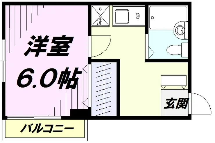 ガーデンヒルズ立川 1階階 間取り