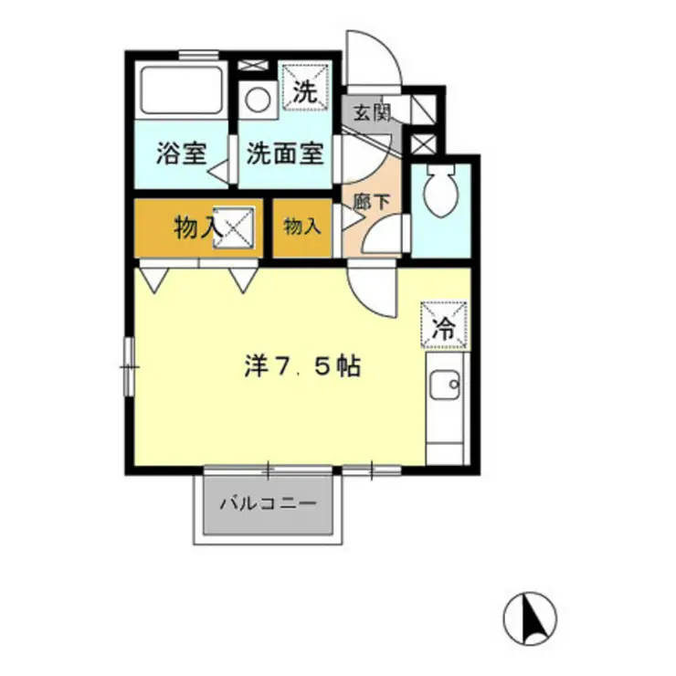 NSプレジオ 1階階 間取り