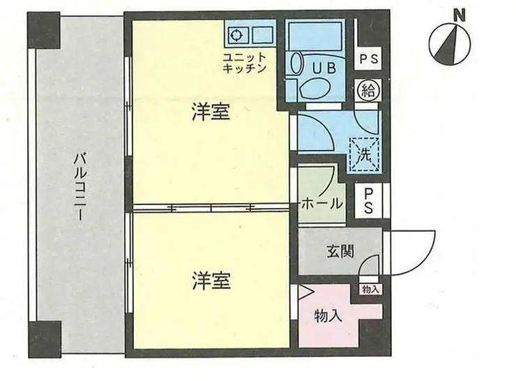 豊田ダイカンプラザ 7階階 間取り