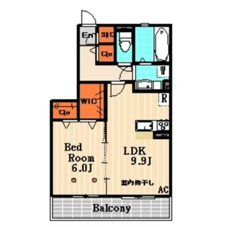 クレスト豊田 3階階 間取り