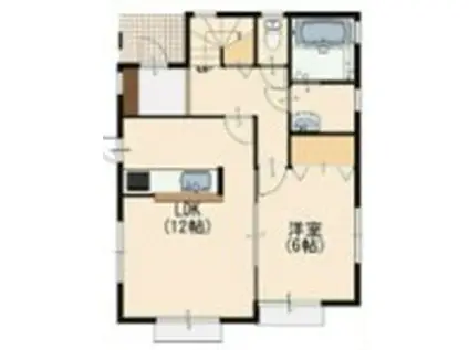 南武線 谷保駅 徒歩15分 2階建 築27年(5LDK)の間取り写真