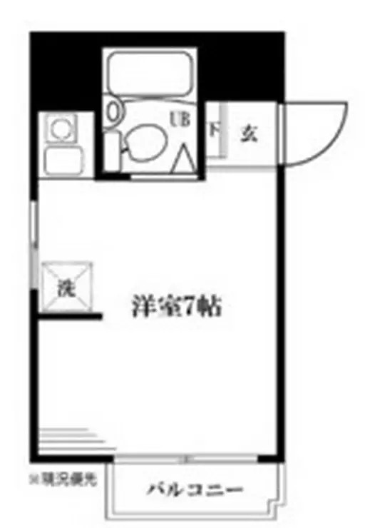 パース国立 3階階 間取り