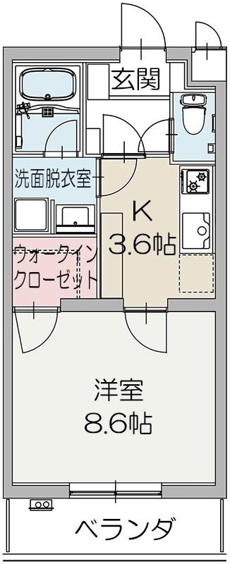 伊豆箱根鉄道駿豆線 三島広小路駅 徒歩12分 5階建 築5年(1K/1階)の間取り写真