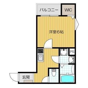 REGIES八尾駅前(1K/3階)の間取り写真