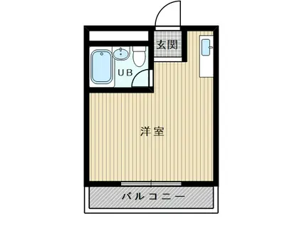プレアール上新庄3(ワンルーム/3階)の間取り写真