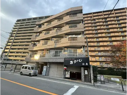 阪急電鉄千里線 下新庄駅 徒歩5分 5階建 築41年(1DK/4階)の外観写真