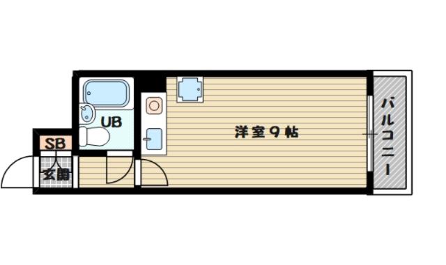 マイルド新大阪レジデンス3号館(ワンルーム/10階)の間取り写真