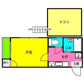 西鉄天神大牟田線 高宮駅(福岡) 徒歩12分 2階建 築22年