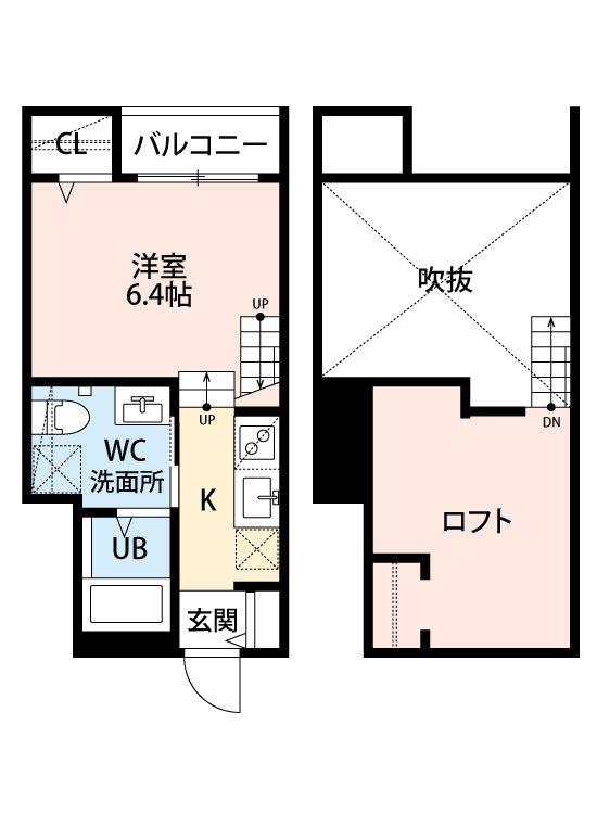 RESIDENCE JUN(ワンルーム/1階)の間取り写真