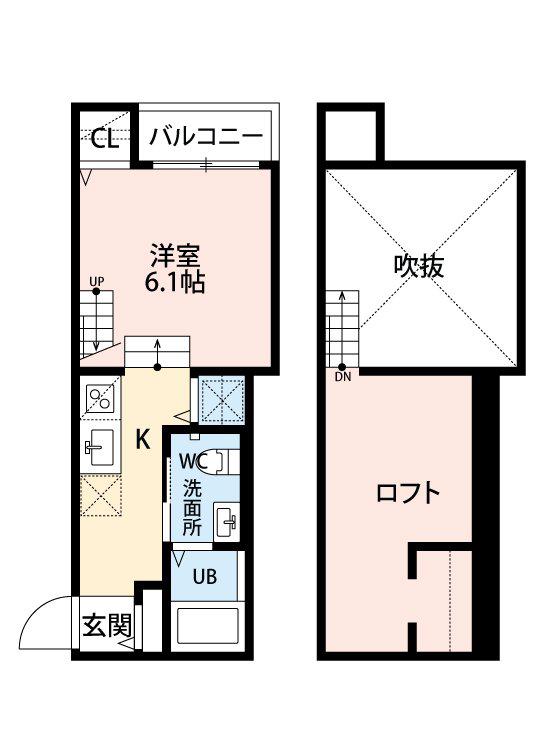RESIDENCE JUN(ワンルーム/1階)の間取り写真