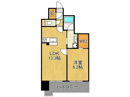 プリメイロ パッソ(1LDK/2階)の間取り写真