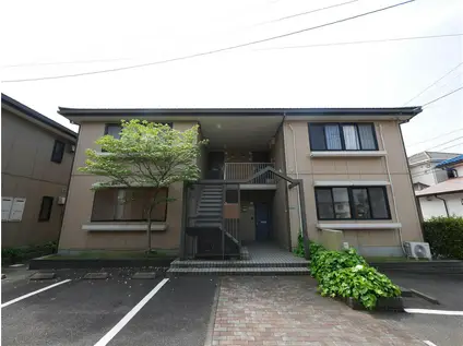 カサブランカパートⅡA棟(3LDK/2階)の外観写真