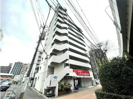 第二北九大前スカイマンション(ワンルーム/8階)の外観写真