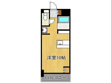 SSIビル(ワンルーム/4階)の間取り写真