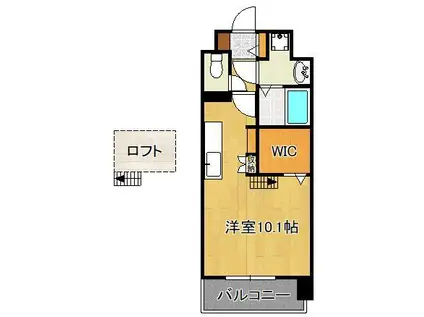 セフィロト(ワンルーム/5階)の間取り写真