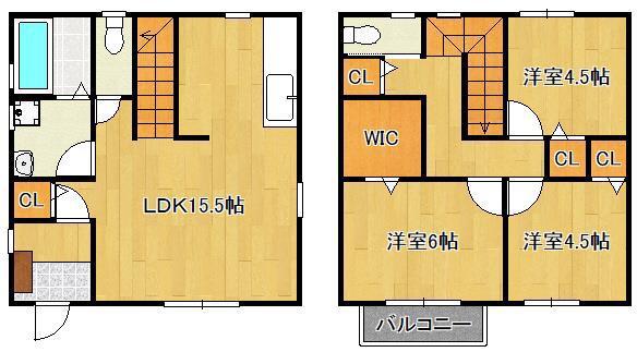 鹿児島本線 八幡駅(福岡) 徒歩5分 2階建 築10年