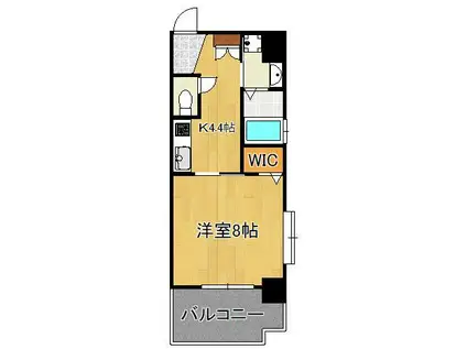 MTOビル(1K/5階)の間取り写真