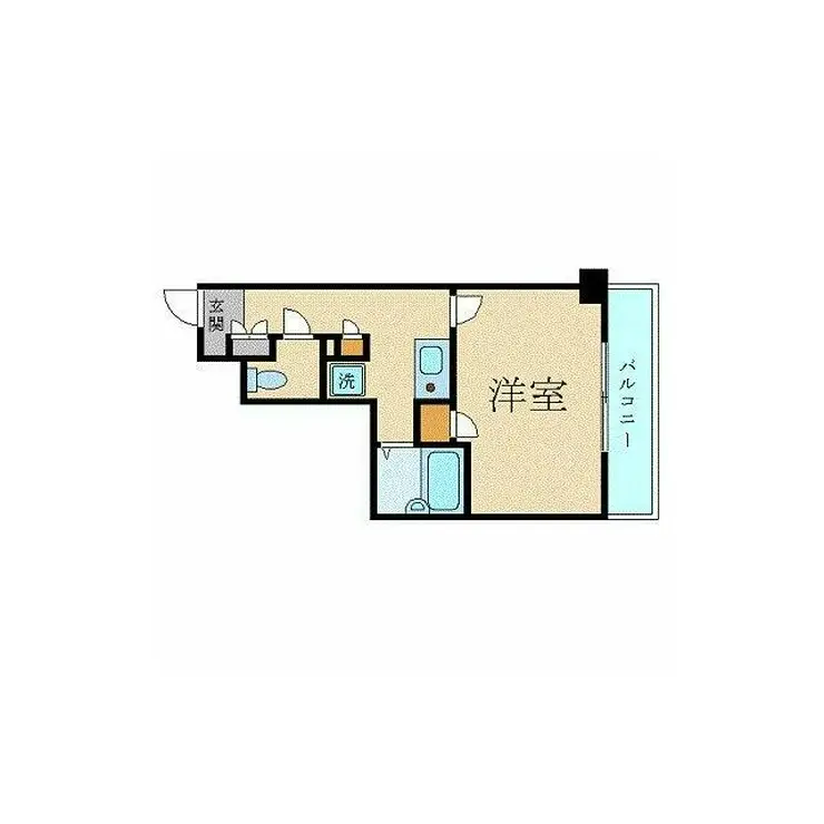 プレール月島RIVAGE 9階階 間取り
