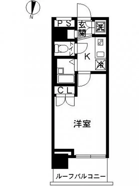 スカイコート東京ベイ・東雲 4階階 間取り