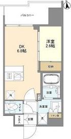 CAVANA西大島(1DK/4階)の間取り写真