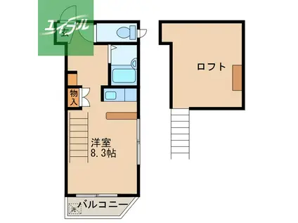 Y&Tビル(ワンルーム/4階)の間取り写真