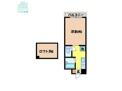 フェニックスガーデン(ワンルーム/5階)の間取り写真