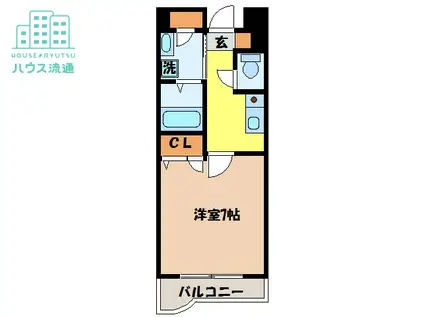 ANNEX31-5(1K/2階)の間取り写真
