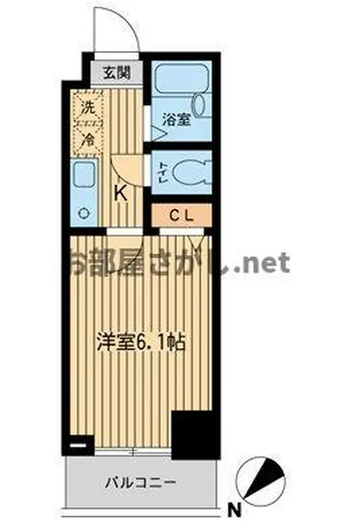 グランプレッソ河田町 5階階 間取り