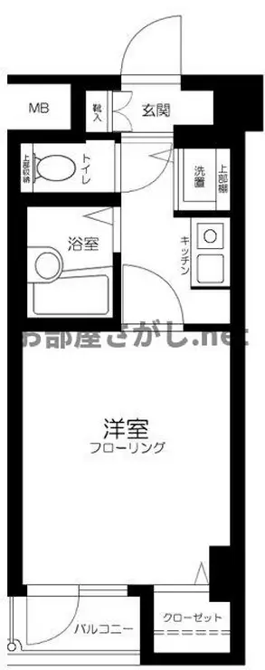 ドルチェ代々木 3階階 間取り