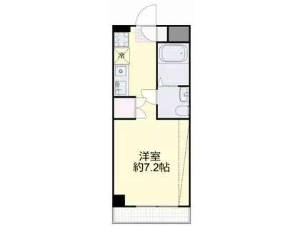 ソレイユアイワ(1K/3階)の間取り写真