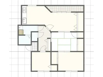 Y・N・G西坂Ⅰ(3LDK/2階)の間取り写真