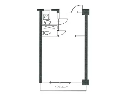 アレズⅢ番館 貸事務所(ワンルーム/3階)の間取り写真