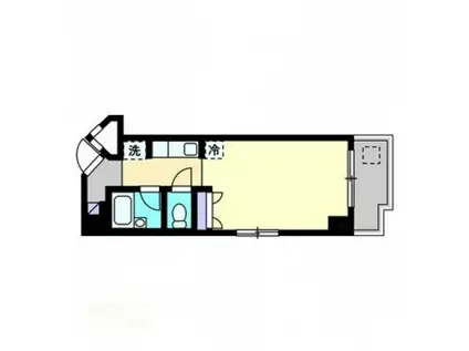 グランドメゾン 藤(1K/4階)の間取り写真