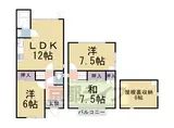 叡山電鉄 修学院駅 徒歩8分 2階建 築41年
