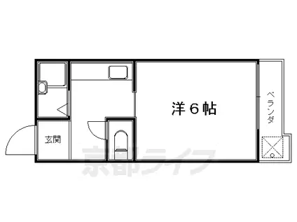 DS LYNX(1K/2階)の間取り写真