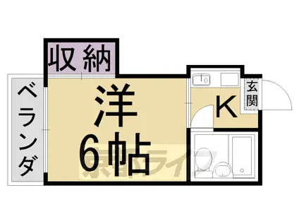 コーポマツモト(1K/3階)の間取り写真