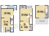 京都市東西線 御陵駅 徒歩11分 3階建 築50年