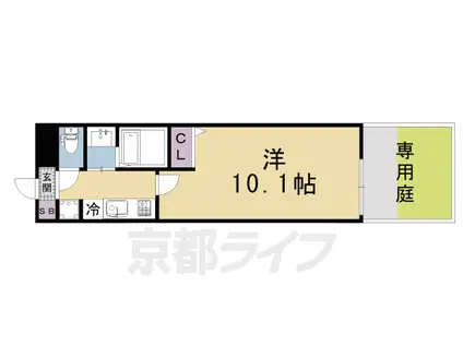 LA FITE GOSHOKITAI(1K/1階)の間取り写真