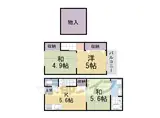 京阪電気鉄道京阪線 墨染駅 徒歩7分 2階建 築26年