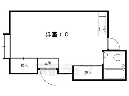 CASA TAKAMURA(1K/1階)の間取り写真