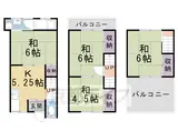 京都市東西線 御陵駅 徒歩11分 3階建 築49年