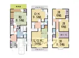 山陰本線 二条駅 徒歩14分 3階建 築29年