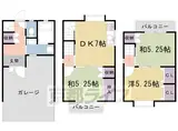 京福嵐山本線 有栖川駅 徒歩8分 3階建 築33年