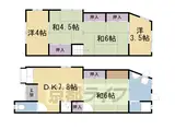 京都市東西線 西大路御池駅 徒歩9分 2階建 築57年