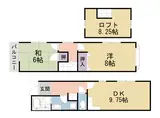 京阪電気鉄道京阪線 淀駅 徒歩27分 2階建 築32年