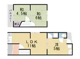 東海道本線 長岡京駅 徒歩13分  築60年