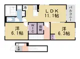 関西本線 加茂駅(京都) 徒歩7分 2階建 築1年