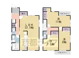 阪急電鉄京都線 西向日駅 徒歩34分 2階建 築1年