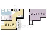 山陰本線 円町駅 徒歩9分 2階建 築1年